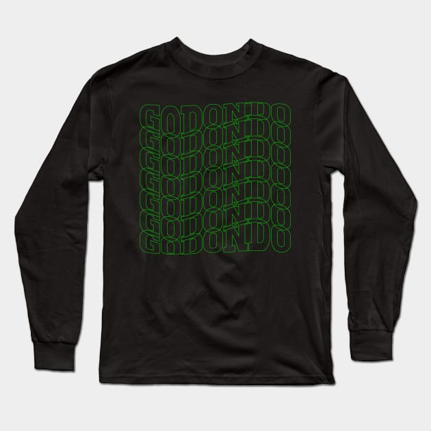 G.O.D Wave Square Long Sleeve T-Shirt by God On Do